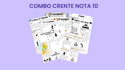 COMBO CRENTE NOTA 10